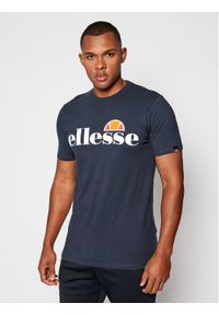Ellesse T-Shirt Sl Prado SHC07405 Granatowy Regular Fit. Kolor: niebieski. Materiał: bawełna