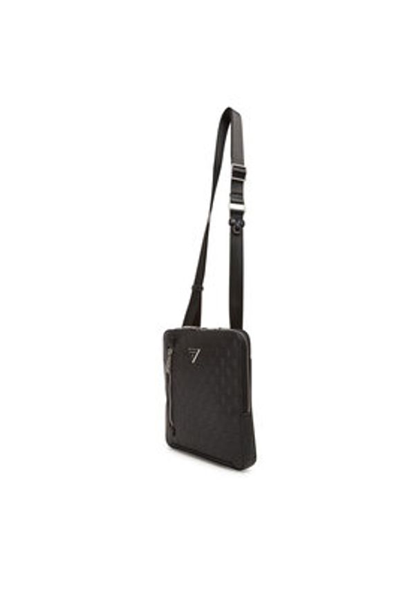 Guess Saszetka HMTODE P5220 Czarny. Kolor: czarny. Materiał: skóra