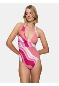 Triumph Strój kąpielowy Summer Mix&Match 10222303 Różowy. Kolor: różowy. Materiał: syntetyk