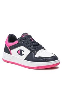 Champion Sneakersy Rebound 2.0 Low S11470-CHA-WW017 Granatowy. Kolor: niebieski. Materiał: skóra #3