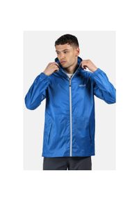 Regatta - Kurtka trekkingowa męska Pack It Jacket III kieszonkowa. Kolor: niebieski