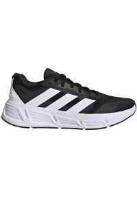 Adidas - Buty do biegania adidas Questar 2 M IF2229 czarne. Zapięcie: sznurówki. Kolor: czarny. Materiał: materiał. Szerokość cholewki: normalna #11