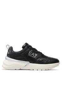 EA7 Emporio Armani Sneakersy X7X007 XK310 R665 Czarny. Kolor: czarny. Materiał: skóra #1