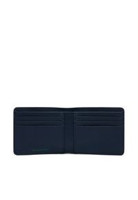 Tommy Jeans Duży Portfel Męski Tjm Heritage Leather Cc Wallet AM0AM13371 Granatowy. Kolor: niebieski. Materiał: skóra