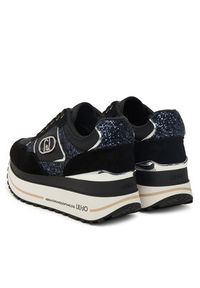 Liu Jo Sneakersy Plus 01 BF5011 PX078 Czarny. Kolor: czarny. Materiał: zamsz, skóra #5