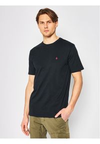 Volcom T-Shirt Stone Blanks Bsc A3512056 Czarny Modern Fit. Kolor: czarny. Materiał: bawełna