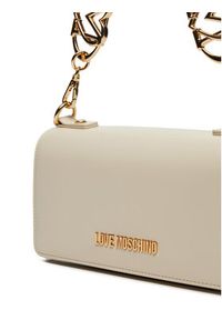 Love Moschino - LOVE MOSCHINO Torebka JC4051PP1MLF0110 Écru. Materiał: skórzane