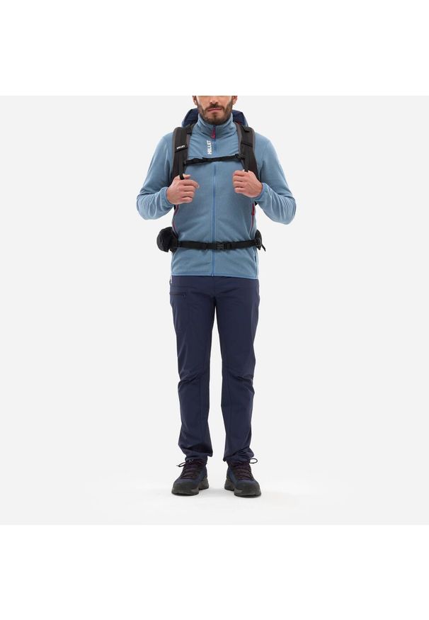 Spodnie trekkingowe męskie Millet Ubic Stretch Pant M regular fit. Kolor: niebieski