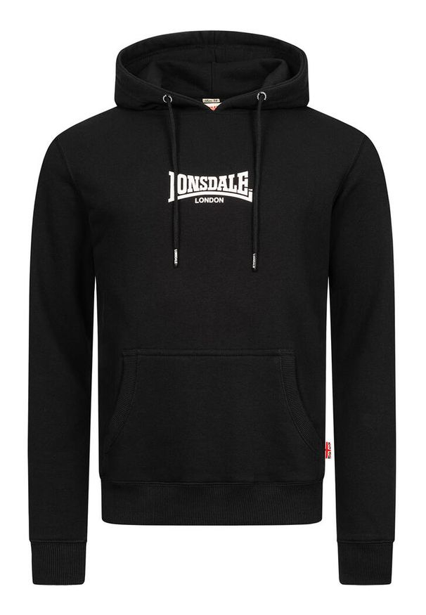 Bluza z kapturem Lonsdale Beetham. Typ kołnierza: kaptur. Kolor: czarny