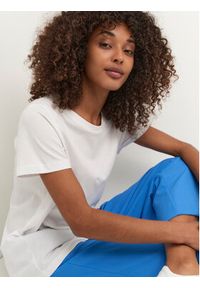 Kaffe T-Shirt Marin 10506137 Biały Regular Fit. Kolor: biały. Materiał: bawełna #6
