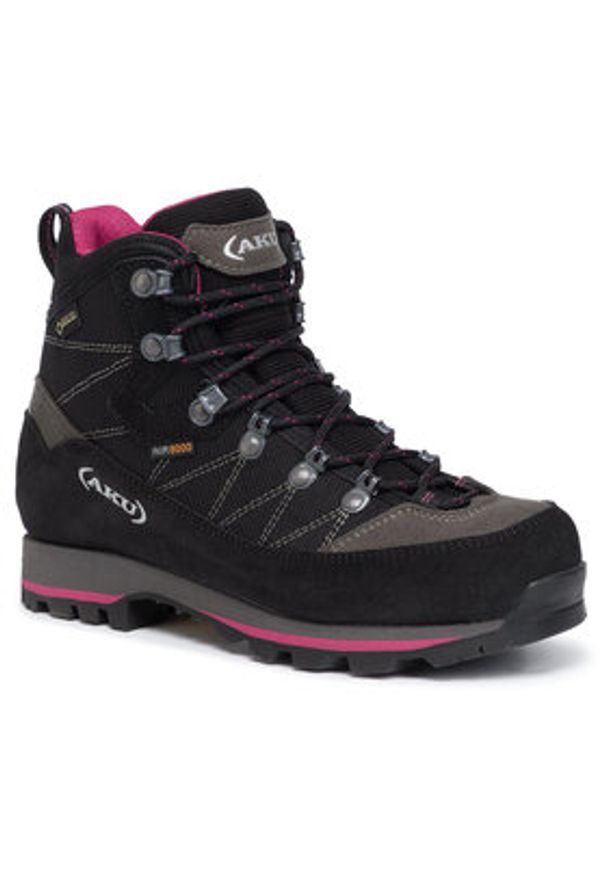 Aku Trekkingi Trekker Lite III GORE-TEX 978 Czarny. Kolor: czarny. Materiał: zamsz, skóra