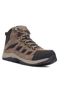 columbia - Columbia Trekkingi Crestwood Mid Waterproof 2100641 Brązowy. Kolor: brązowy. Materiał: materiał. Sport: turystyka piesza