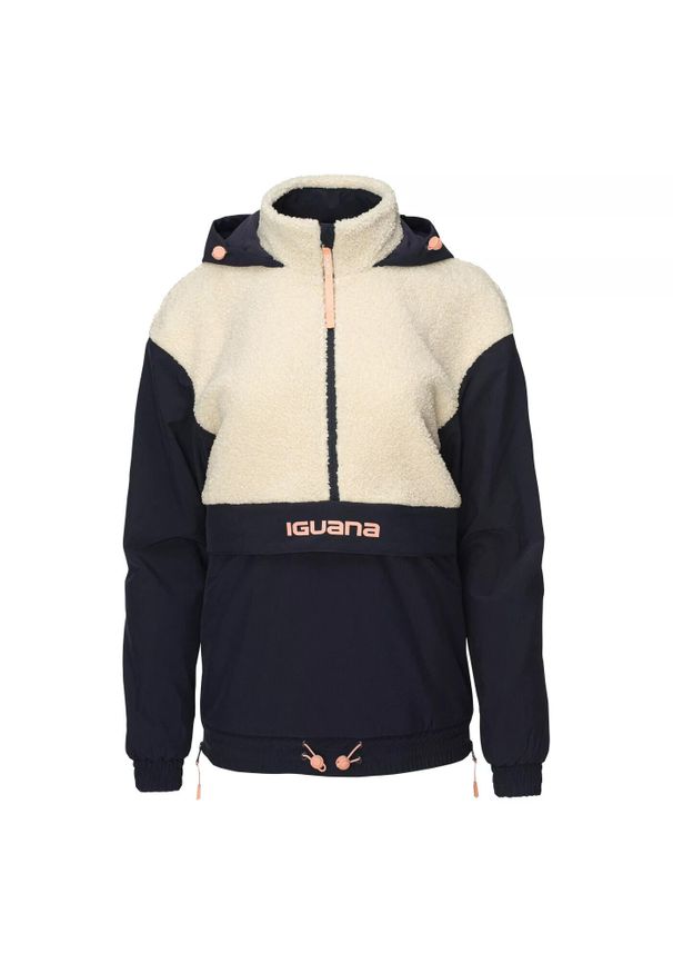 Damski polar Iguana Neckra. Kolor: czarny. Materiał: polar. Sport: turystyka piesza