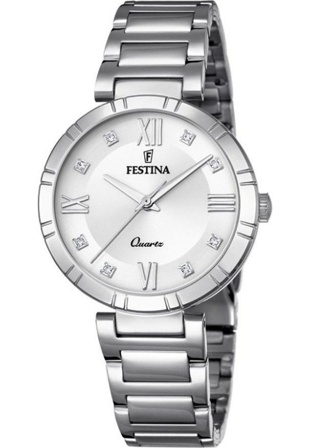 Zegarek Festina Zegarek damski Festina F16936-A srebrny. Kolor: srebrny
