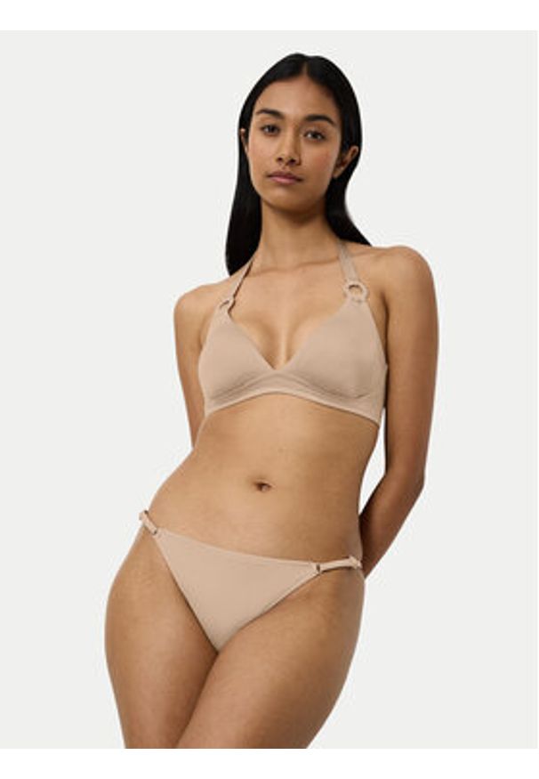 Triumph Góra od bikini Midnight 10222210 Beżowy. Kolor: beżowy. Materiał: syntetyk