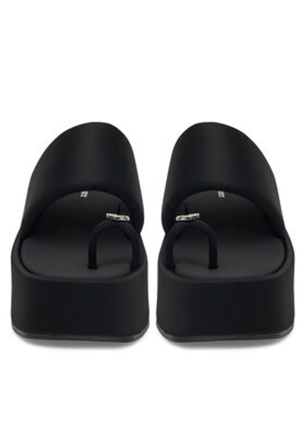 Juicy Couture Japonki WSS21512-02 Czarny. Kolor: czarny. Materiał: materiał