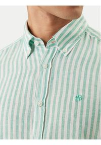 BOSS Koszula H-Liam 50560595 Zielony Regular Fit. Kolor: zielony. Materiał: len #2