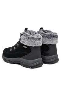 skechers - Skechers Trekkingi Trego 167882/BLK Czarny. Kolor: czarny. Materiał: zamsz, skóra