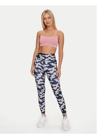 Reebok Legginsy Train Como Tight 100076266 Granatowy Slim Fit. Kolor: niebieski. Materiał: syntetyk