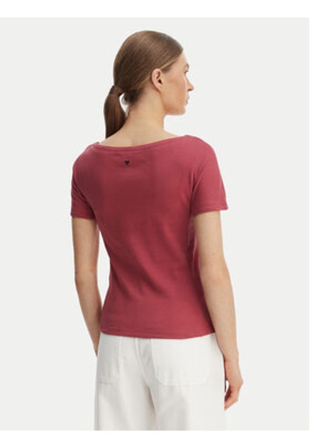 Weekend Max Mara T-Shirt Multig 2615941122 Czerwony Regular Fit. Kolor: czerwony. Materiał: bawełna