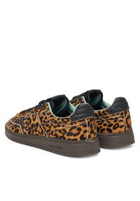 Tommy Jeans Sneakersy The Greenwich Edge Leopard EN0EN02904 Brązowy. Kolor: brązowy. Materiał: skóra #5