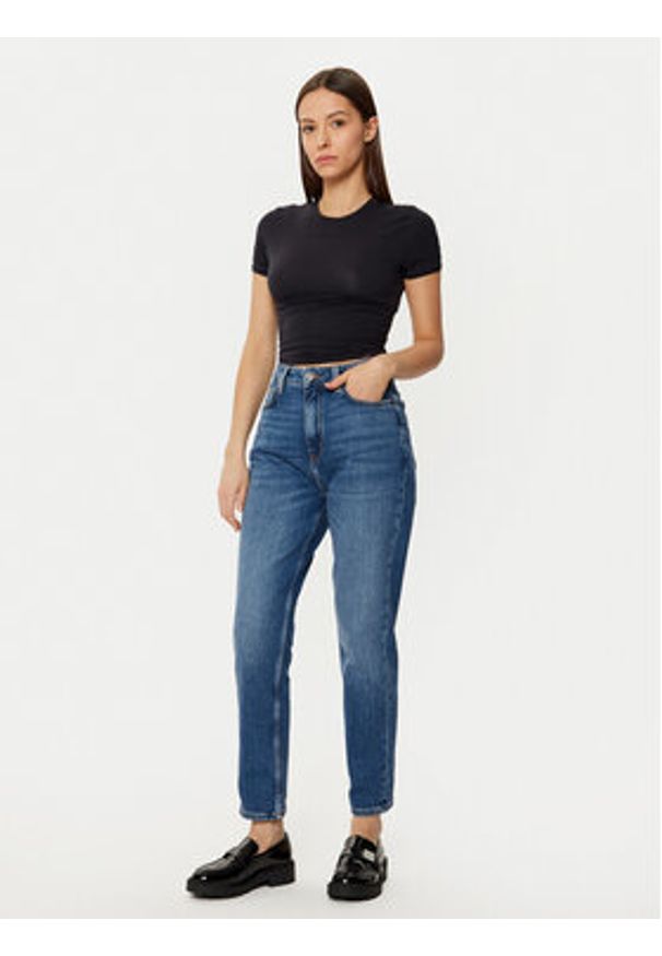 Hugo - HUGO Jeansy Noe_B 50520614 Niebieski Mom Fit. Kolor: niebieski