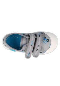 Befado obuwie dziecięce 907P141 niebieskie szare. Kolor: niebieski, wielokolorowy, szary. Materiał: materiał, bawełna. Sezon: lato #5
