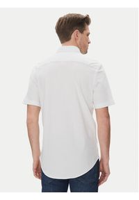 TOMMY HILFIGER - Tommy Hilfiger Koszula Performance MW0MW38663 Biały Regular Fit. Kolor: biały. Materiał: bawełna, syntetyk #5