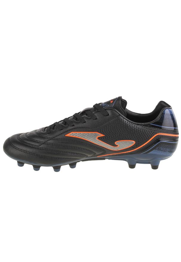 Buty do piłki nożnej dla dorosłych Joma Aguila FG lanki treningowe z Exo Counter. Zapięcie: sznurówki. Kolor: wielokolorowy, niebieski, czarny. Materiał: guma, materiał, tkanina, syntetyk. Szerokość cholewki: normalna. Sport: piłka nożna