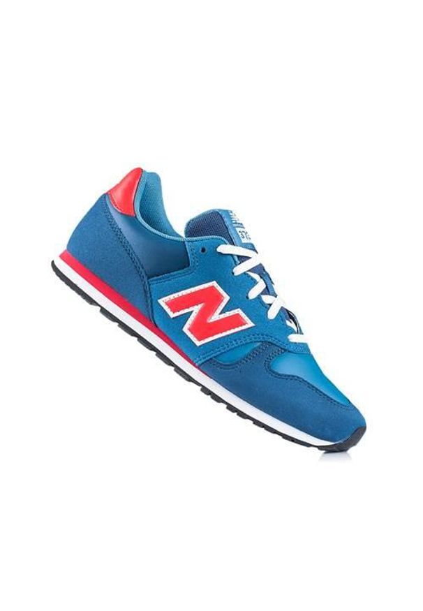Buty do chodzenia dla dzieci New Balance 373. Zapięcie: sznurówki. Kolor: niebieski. Materiał: syntetyk, materiał. Szerokość cholewki: normalna. Model: New Balance 373. Sport: turystyka piesza