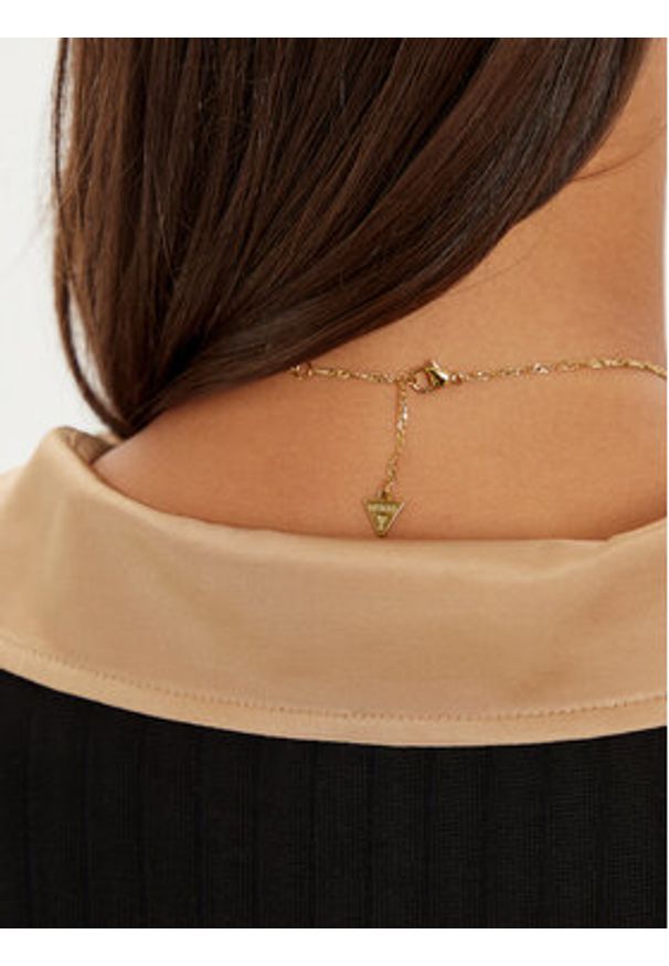 Guess Naszyjnik JUBN04 690JW Złoty. Materiał: złote. Kolor: złoty