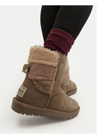 Pepe Jeans Śniegowce PLS50533 Brązowy. Kolor: brązowy. Materiał: zamsz, skóra #5