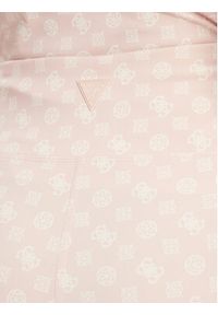 Guess Legginsy V5YB18 MC03W Różowy Slim Fit. Kolor: różowy. Materiał: syntetyk #5