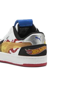 Puma - Sneakersy dla małych dzieci Caven 2.0 PUMA × HOT WHEELS™ PUMA. Kolor: biały, czarny, czerwony, wielokolorowy. Sezon: lato. Sport: koszykówka