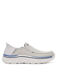skechers - Skechers Sneakersy Remaxed-Fenick 204839/GRY Szary. Kolor: szary. Materiał: materiał #1
