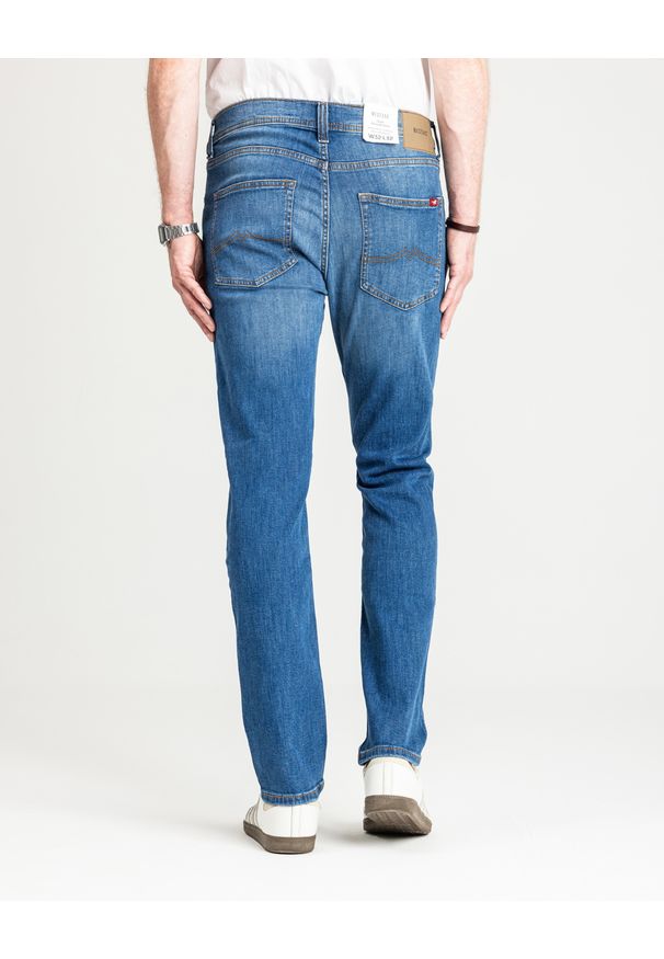 Męskie Spodnie jeansowe Mustang Style Orlando Slim Denim Blue 1016625 5000 682
