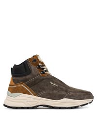 Sneakersy Pepe Jeans. Kolor: brązowy