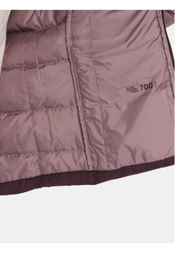 Jack Wolfskin Kurtka puchowa Ather Down A60330 Fioletowy Regular Fit. Kolor: fioletowy. Materiał: syntetyk