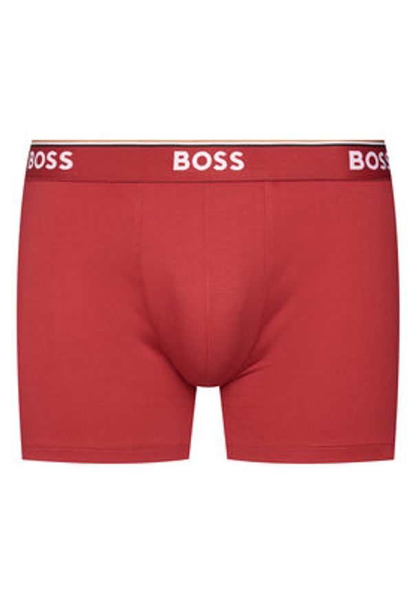 BOSS Komplet bokserek 50475282 Kolorowy. Materiał: bawełna. Wzór: kolorowy