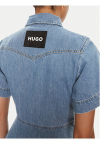 Hugo Sukienka jeansowa Kastari 50512895 Niebieski Slim Fit. Kolor: niebieski. Materiał: bawełna #4