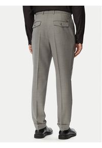 BOSS Spodnie garniturowe H-Perin-263 50567532 Szary Tapered Fit. Kolor: szary. Materiał: wełna #2