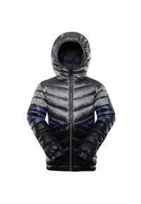ALPINE PRO - Wodoodporna zimowa kurtka dziecięca Alpine Pro Rogo 116-122. Kolor: zielony. Sezon: zima