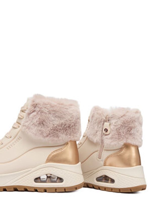 skechers - Skechers Trzewiki Uno Rugged 167993/NTGD Écru. Materiał: skóra