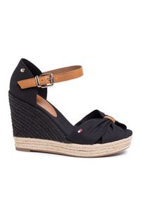 TOMMY HILFIGER - Espadryle Tommy Hilfiger. Kolor: czarny