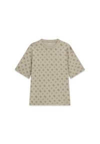 Guess T-Shirt 181498 Beżowy Classic Fit. Kolor: beżowy #4