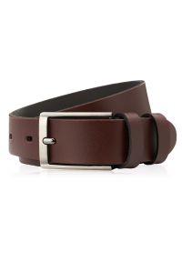 Pasek skórzany 130 CM brązowy PAOLO PERUZZI PG-03-BRBL-130. Kolor: brązowy. Materiał: skóra. Wzór: paski. Styl: klasyczny, casual, elegancki #1