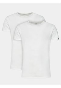 Puma Komplet 2 t-shirtów Basic 935016 Biały Regular Fit. Kolor: biały. Materiał: bawełna #1