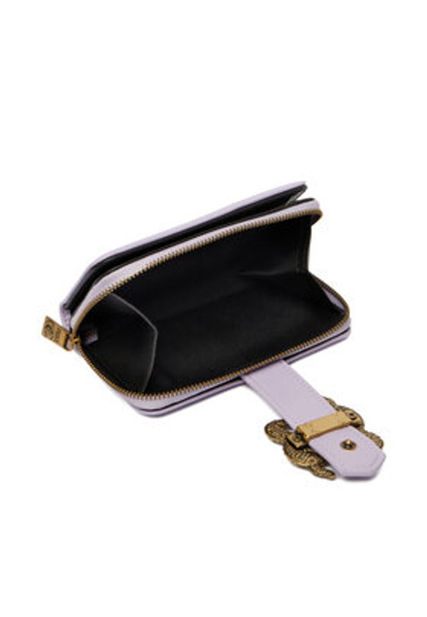 Just Cavalli Portfel 80RA5PA4 ZSA89 Fioletowy. Kolor: fioletowy. Materiał: skóra