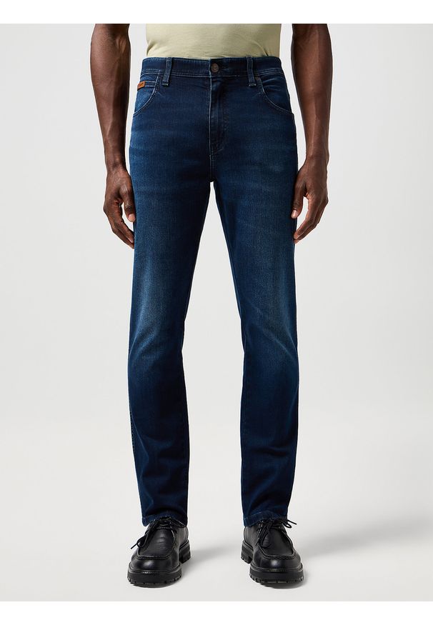 Wrangler - WRANGLER MĘSKIE SPODNIE JEANSOWE WRANGLER TEXAS SLIM SAPPHIRE STONE 112364460