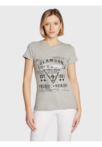 T-Shirt Guess. Kolor: szary. Materiał: bawełna #1